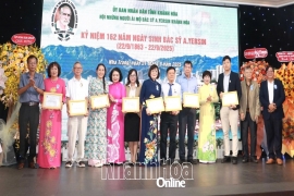 Kỷ niệm 162 năm ngày sinh bác sĩ Alexandre Yersin